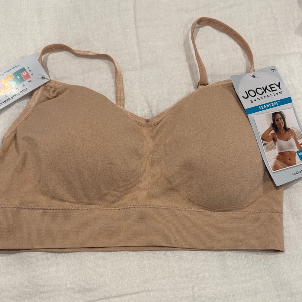 Jockey Seamfree Bralette in Brown - Picture 1 of 4